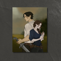 The Healer and The Soldier Art Print | Vaie
