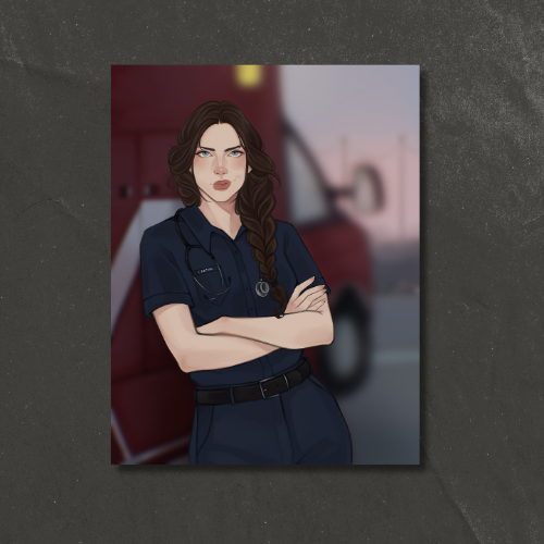 The Paramedic Art Print | Vaie