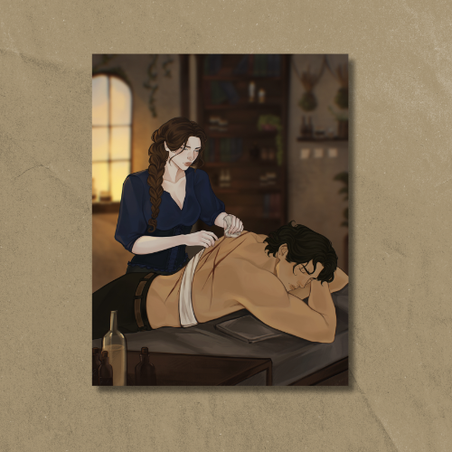 Wound Tending Art Print | Vaie